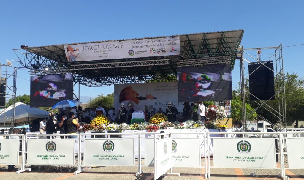 El gran homenaje a Jorge Oñate en imágenes | RTA Noticias