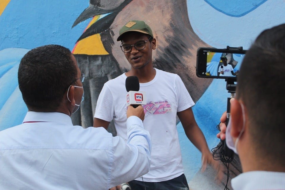 Este es el mural en honor a Jorge Oñate | RTA Noticias
