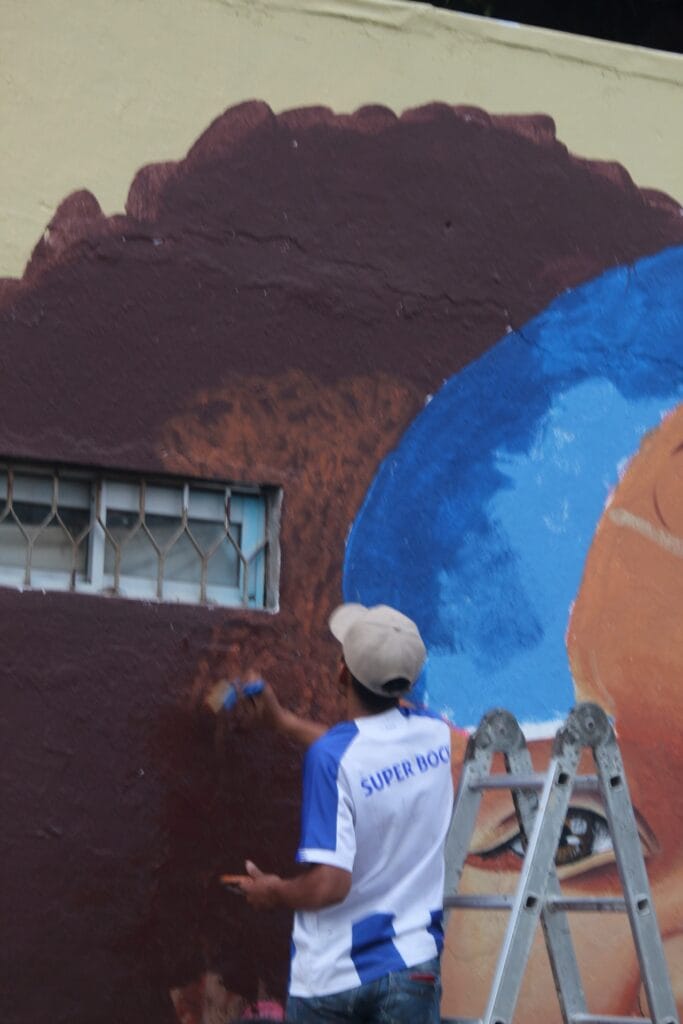 Este es el mural en honor a Jorge Oñate | RTA Noticias