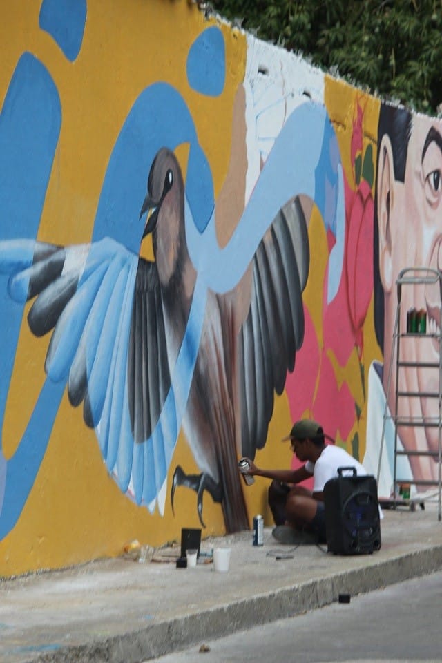 Este es el mural en honor a Jorge Oñate | RTA Noticias