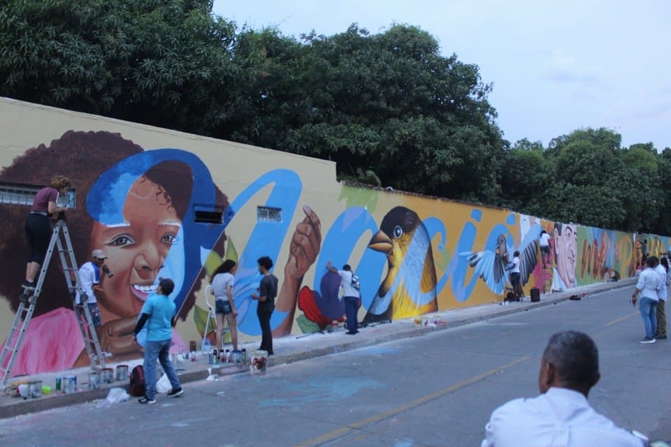 Este es el mural en honor a Jorge Oñate | RTA Noticias