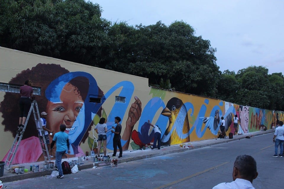 Este es el mural en honor a Jorge Oñate | RTA Noticias