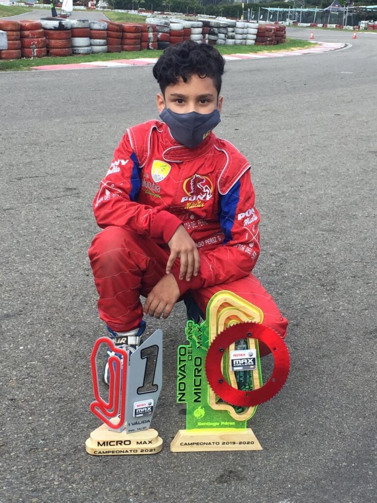 Niño vallenato triunfa en el automovilismo colombiano | RTA Noticias