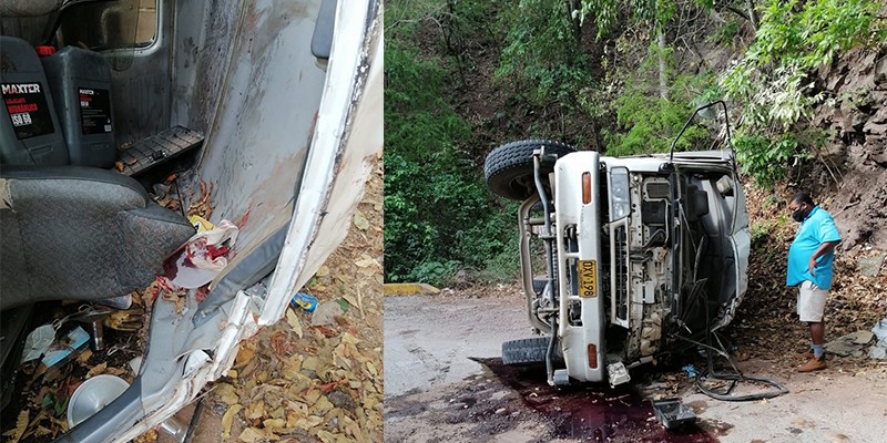 Accidente de camión en imágenes Accidente de camión en imágenes | RTA Noticias