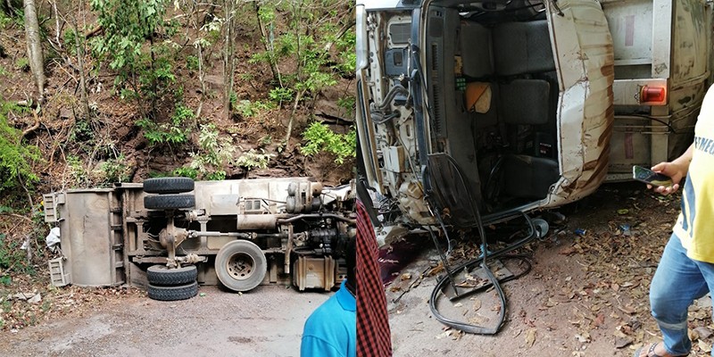 Accidente de camión en imágenes Accidente de camión en imágenes | RTA Noticias