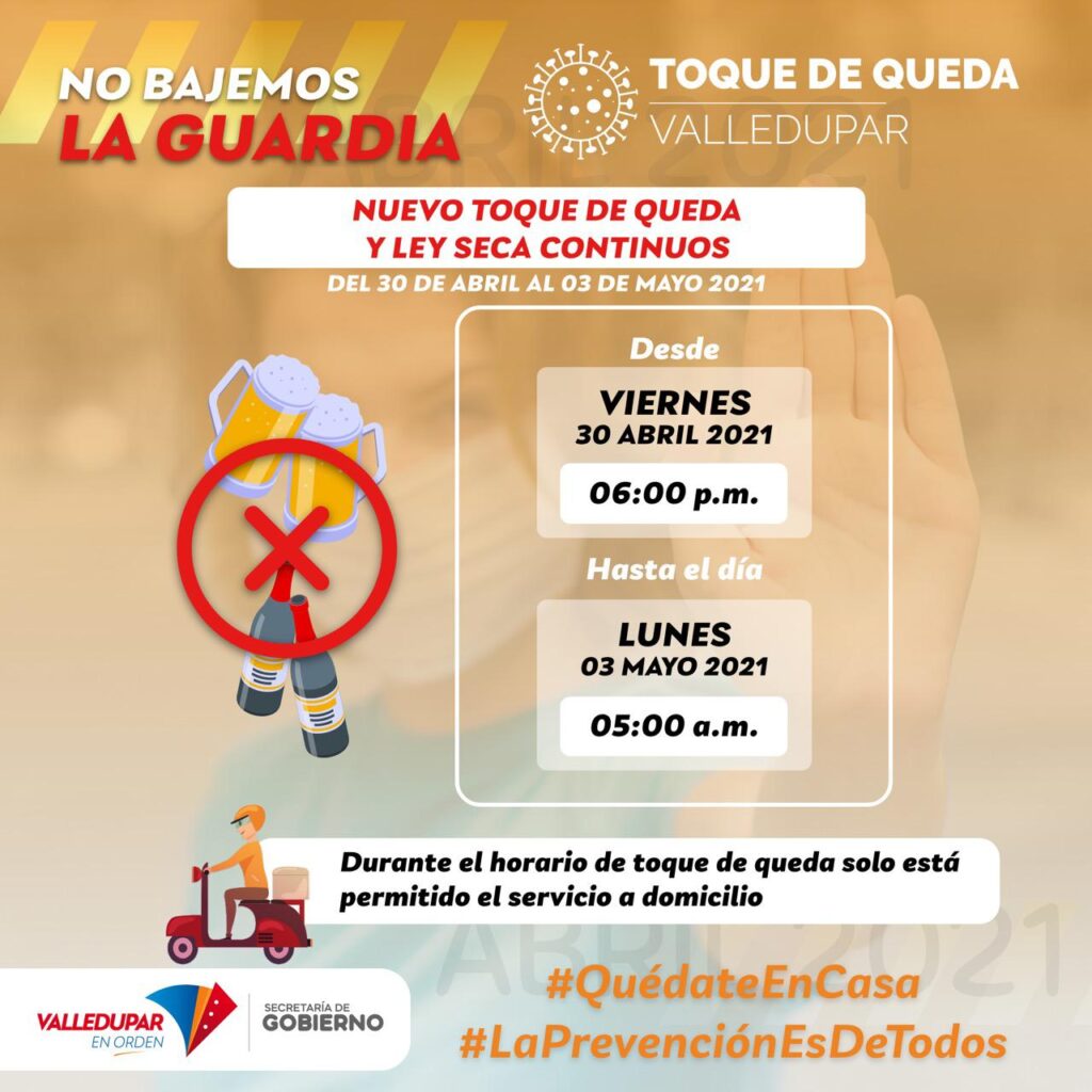 Alcalde mantiene toque de queda nocturno desde las 6 PM | RTA Noticias