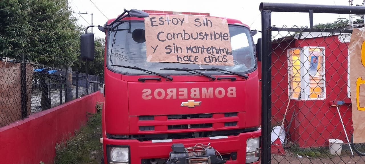 Protesta laboral en el Cuerpo de Bomberos de La Jagua de Ibirico Protesta laboral en el Cuerpo de Bomberos de La Jagua de Ibirico | RTA Noticias