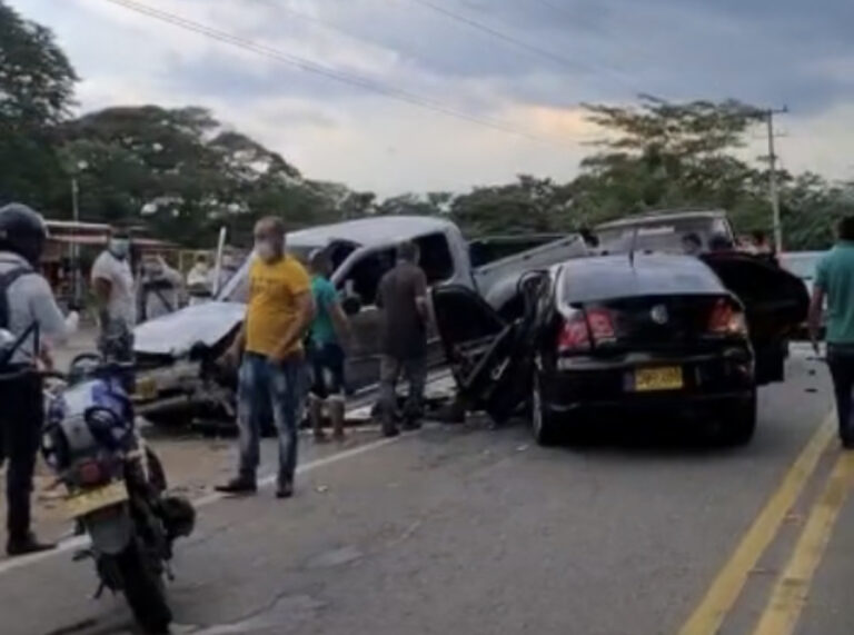 Aparatoso accidente de tránsito en la vía Valledupar-La Paz 951B01E0-CB9D-42D5-9B28-3491F271AAAB