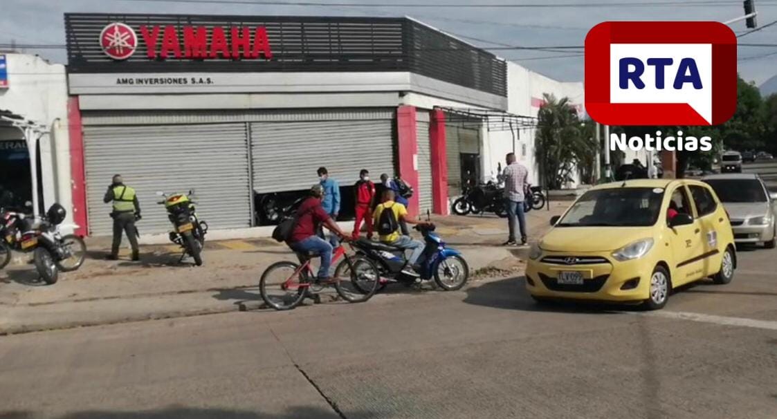 Robo en concesionario Yamaha ubicado en la avenida Fundación WhatsApp Image 2021-05-07 at 10.00.43 AM