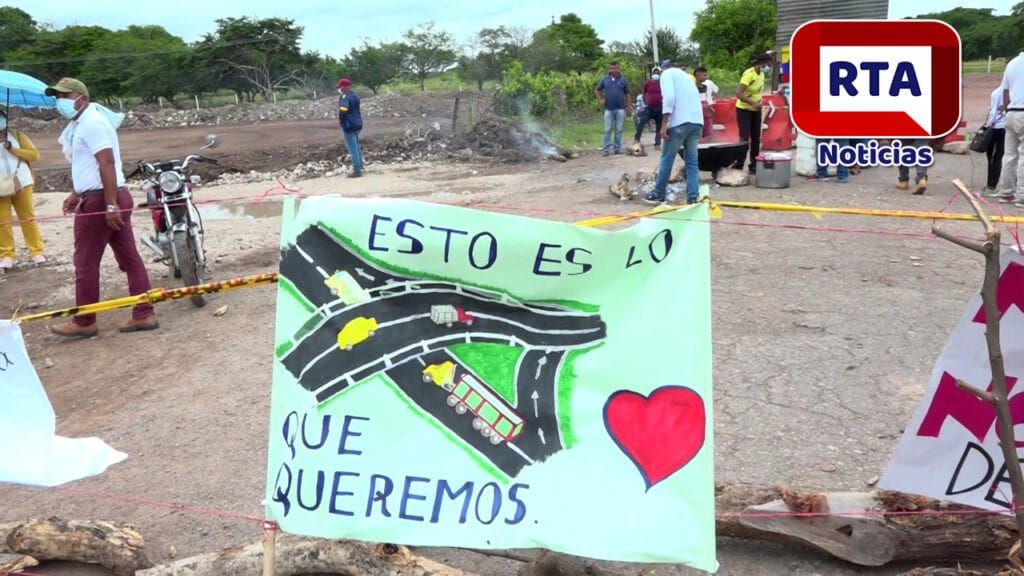 Plantón campesino por variante de Ruta del Sol en Bosconia | RTA Noticias