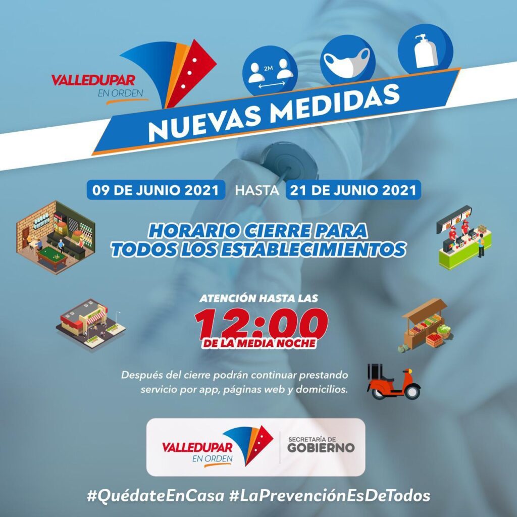 Conozca las nuevas medidas restrictivas en Valledupar | RTA Noticias