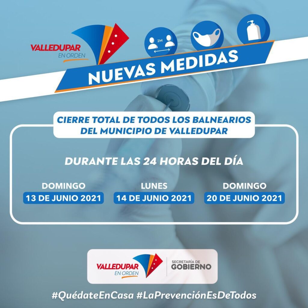 Conozca las nuevas medidas restrictivas en Valledupar | RTA Noticias