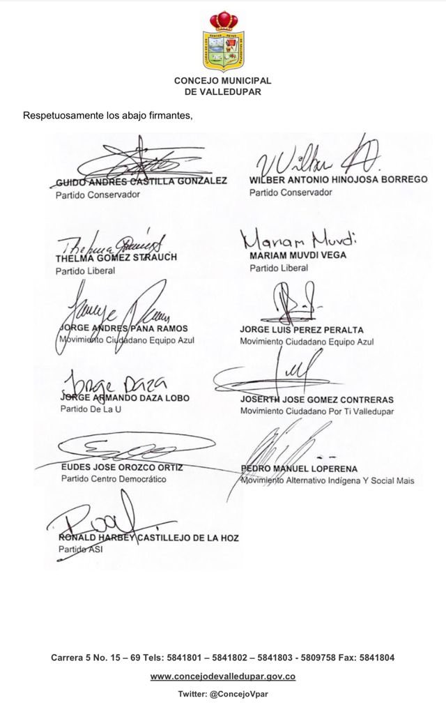 Once Concejales se pronunciaron ante inseguridad en Valledupar | RTA Noticias