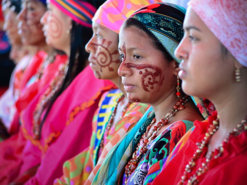 Foto de Etnia Wayuu, día internacional de Pueblos Indígenas