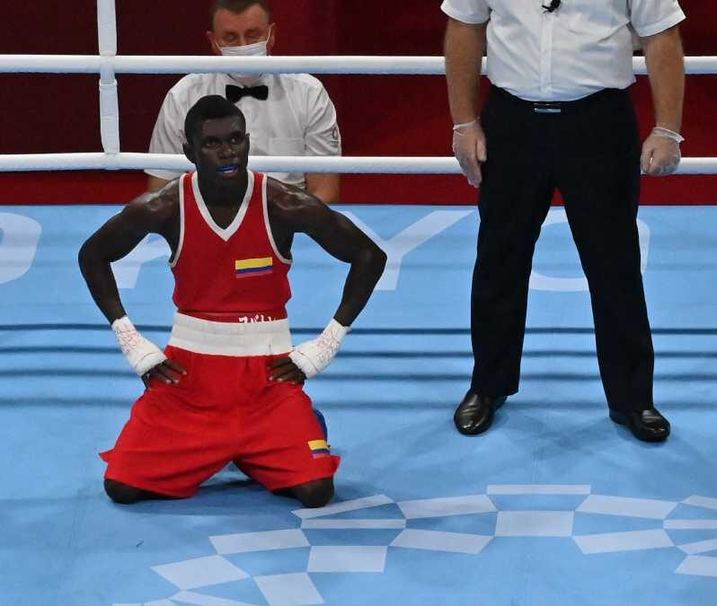 Foto de pelea de Yuberjén