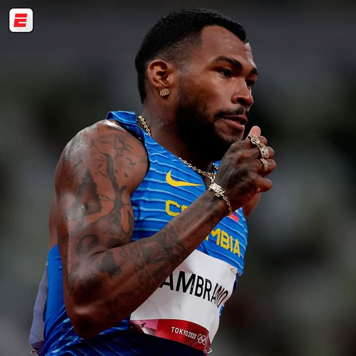 Foto de Anthony Zambrano en competencia