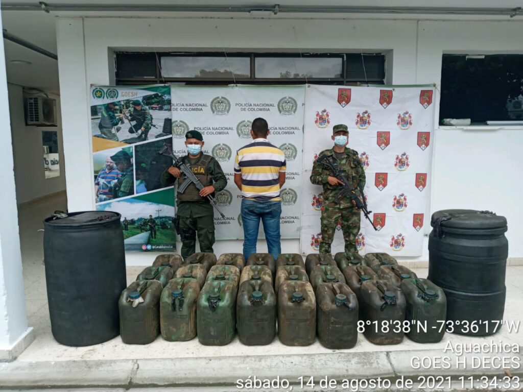 Policía incauta combustible de contrabando en Aguachica | RTA Noticias