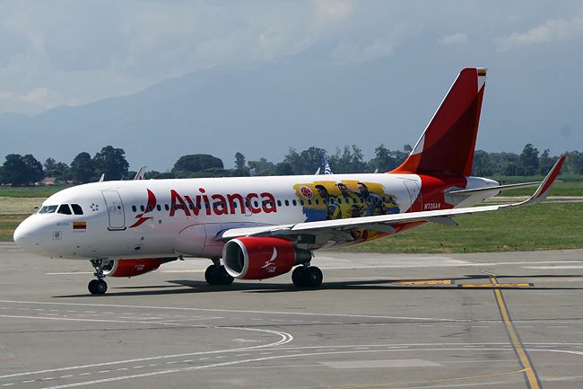 ¿Qué le pasó al avión de la Selección Colombia? Foto del avión de la Selección Colombia