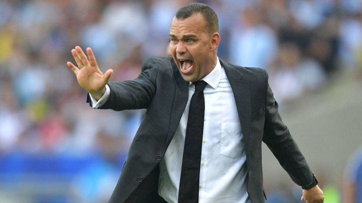 Foto de Rafael Dudamel le responde al tigre Castillo