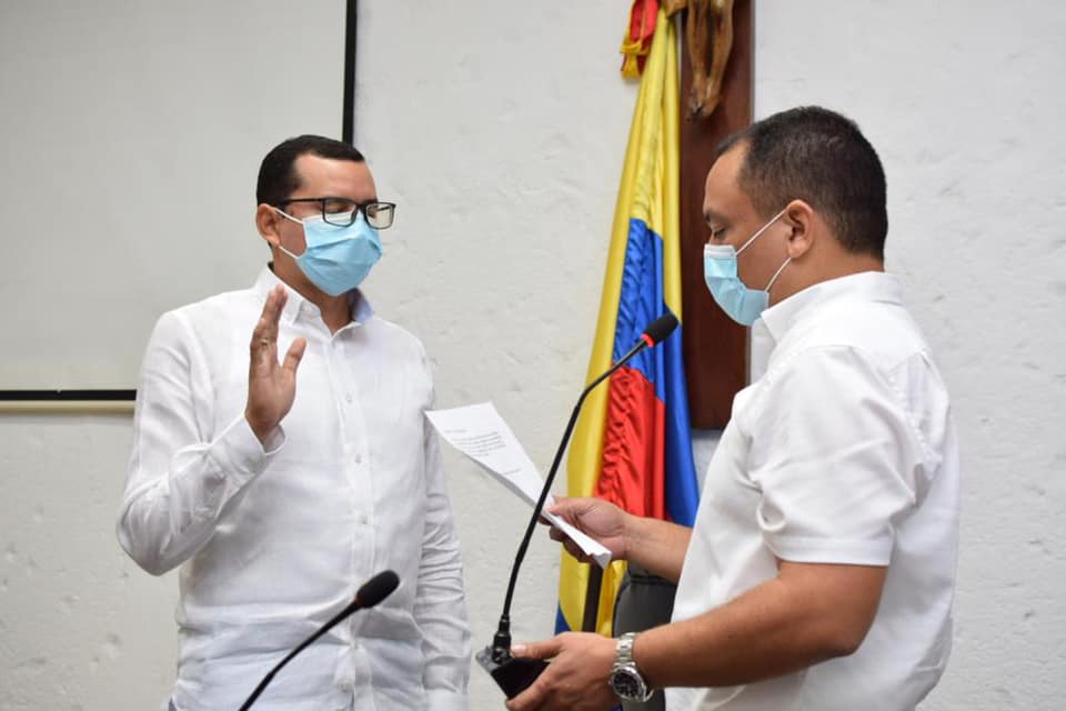 Foto de Omar Ditta se posesiono como concejal