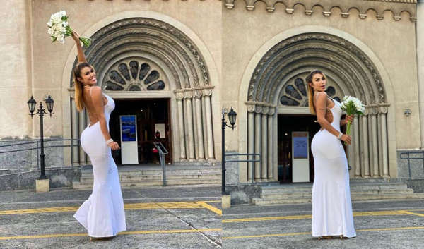 Modelo brasileña se casa con ella misma Modelo brasileña se casa con ella misma | RTA Noticias