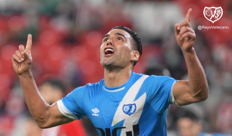 Volvió anotar el "Tigre" y ya empieza a devorarse La Liga Foto de Falcao con Bilbao