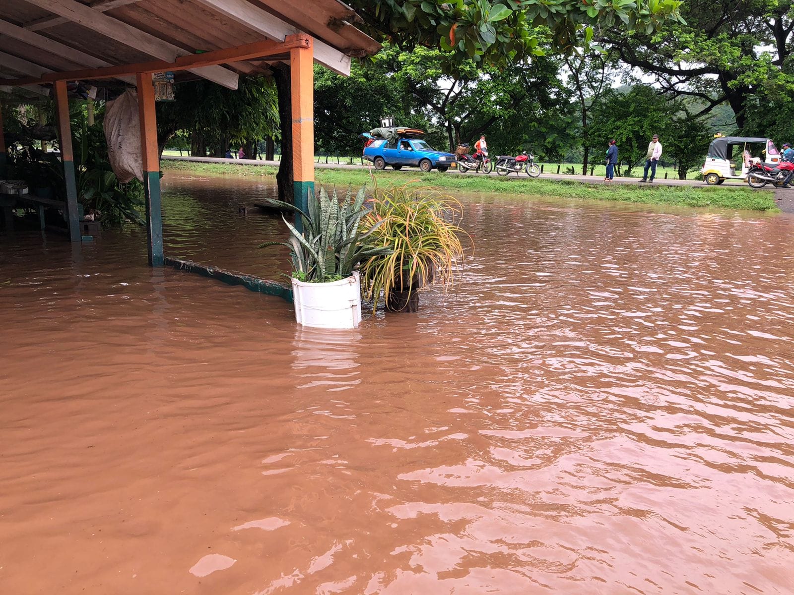 Foto de aguaceros inundan municipios del Cesar