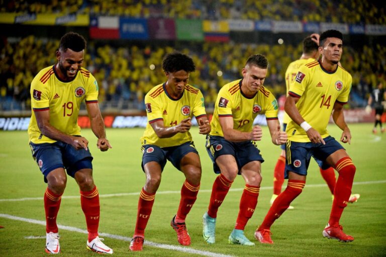 Foto de victoria de la Selección Colombia