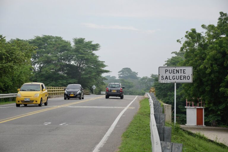 Foto de accidente en la vía La Paz