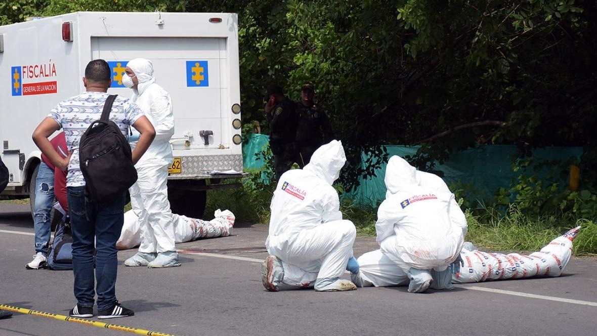 Foto de muerto en accidente