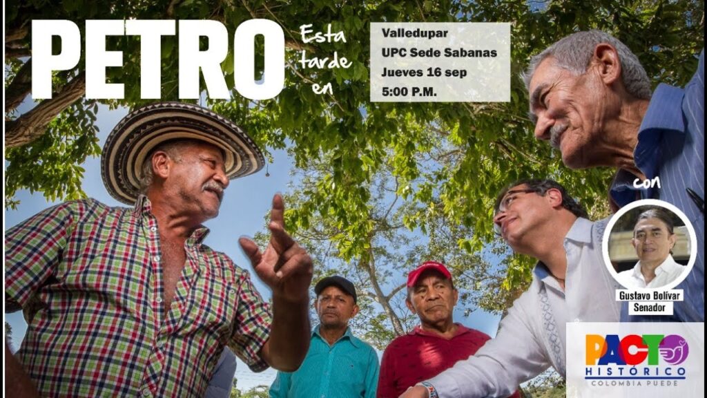 Gustavo Petro en Valledupar por el Pacto Histórico | RTA Noticias