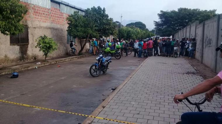 Foto de hieren a mujer en Valledupar