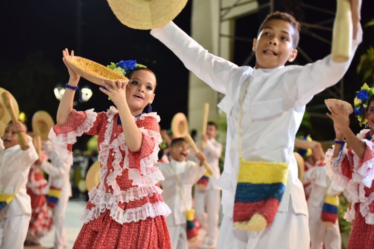 Así se vivió la inauguración del Festival Vallenato Foto de inauguración del Festival Vallenato