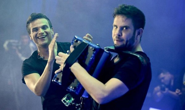 Foto de Juancho de la Espriella y Silvestre Dangond