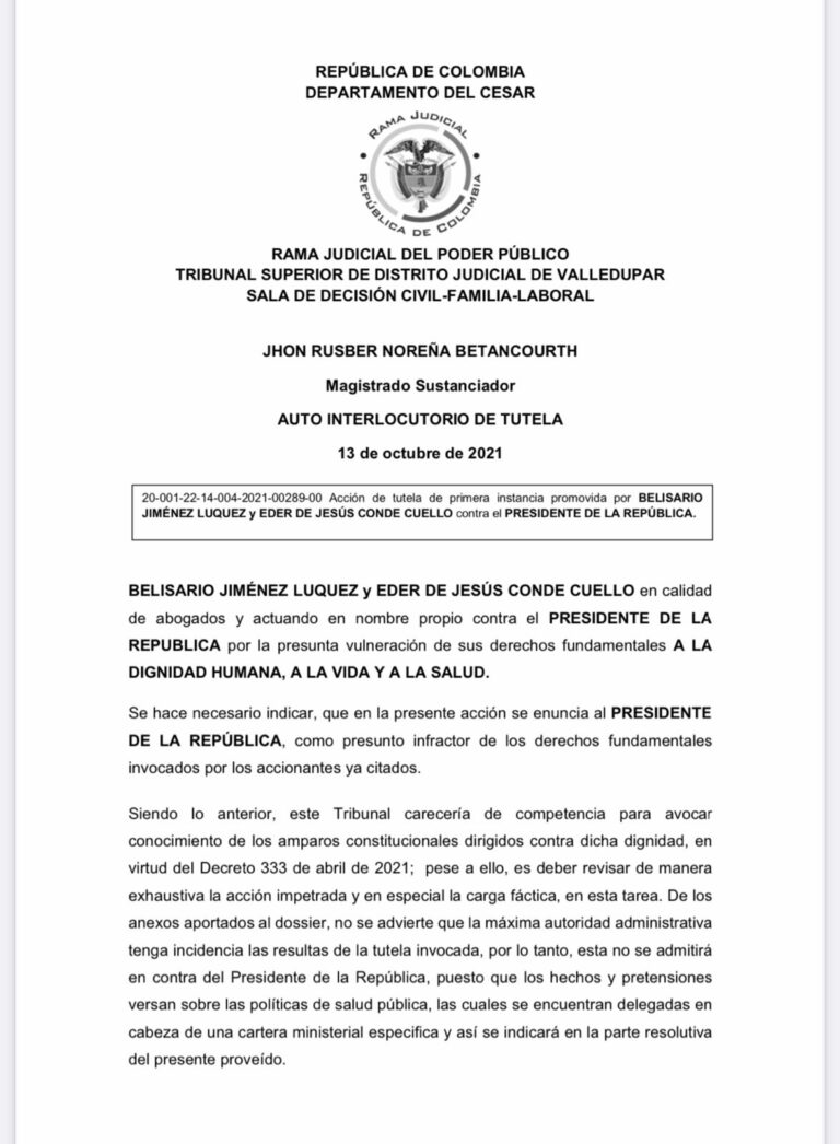 Admiten tutela que busca suspender el Festival Vallenato Foto de Admiten tutela que busca suspender el Festival Vallenato
