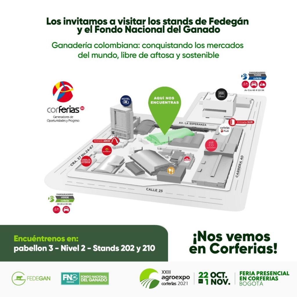 Fedegán mostrará su oferta institucional en Agroexpo 2021 Fedegán mostrará su oferta institucional en Agroexpo 2021 | RTA Noticias