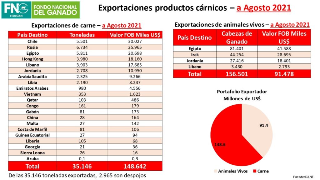 Exportaciones de carne en el año 2021 superaron al 2020 | RTA Noticias