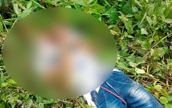 Foto de joven asesinado en Tibú