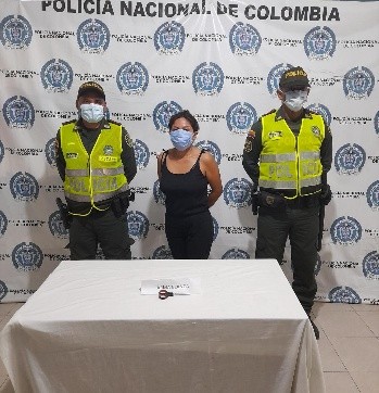 Mujer ataca con una tijera a hombre en Populandia A-disposicion-de-la-Fiscalia-quedo-esta-mujer-por-agredir-con-tijera-a-un-hombre-en-Populandia.