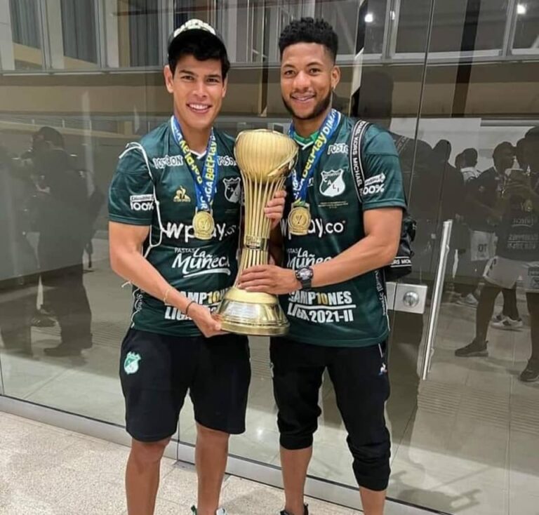 Dos vallenatos se coronan campeones con el Deportivo Cali 269860292_319256340204968_7215637407636102849_n