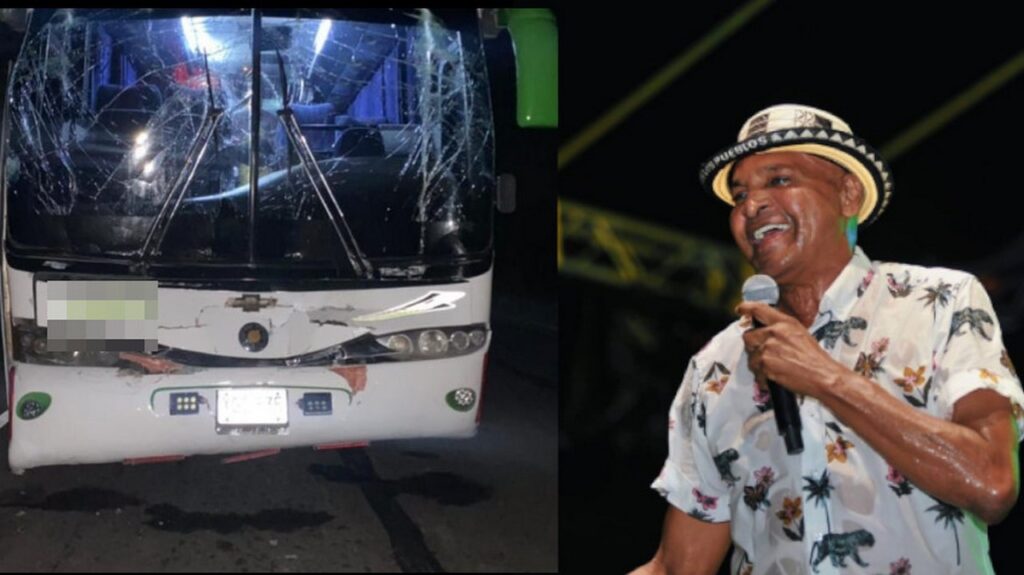 Se accidenta el bus en el que iba Farid Ortíz | RTA Noticias