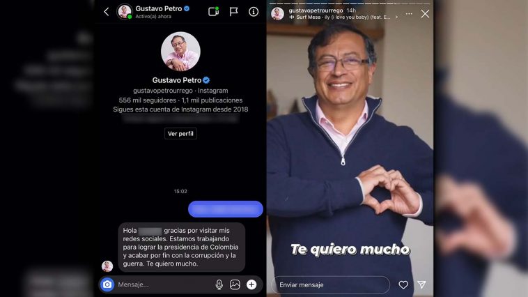 Esto pasa cuando se le escribe a Petro a su Instagram Esto pasa cuando se le escribe a Petro a su Instagram | RTA Noticias