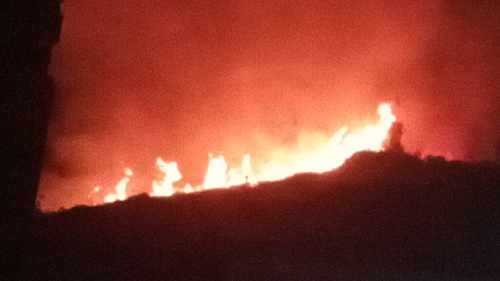 Cerro "La Cruz" afectado por incendio forestal | RTA Noticias