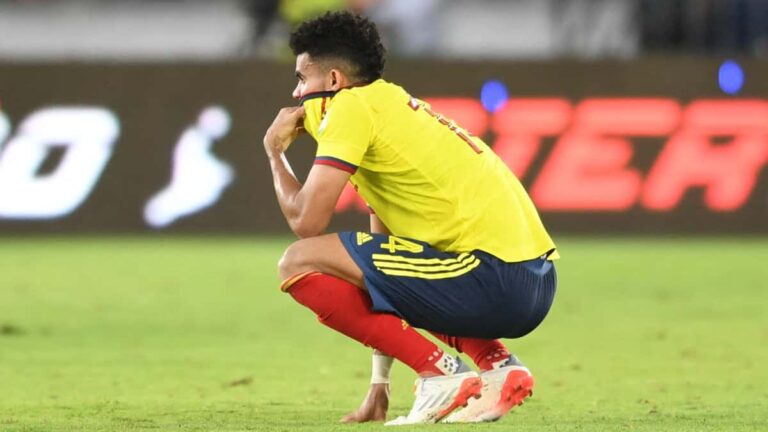 Colombia le dice adiós al Mundial de Catar 2022 Luis-Diaz-llanto