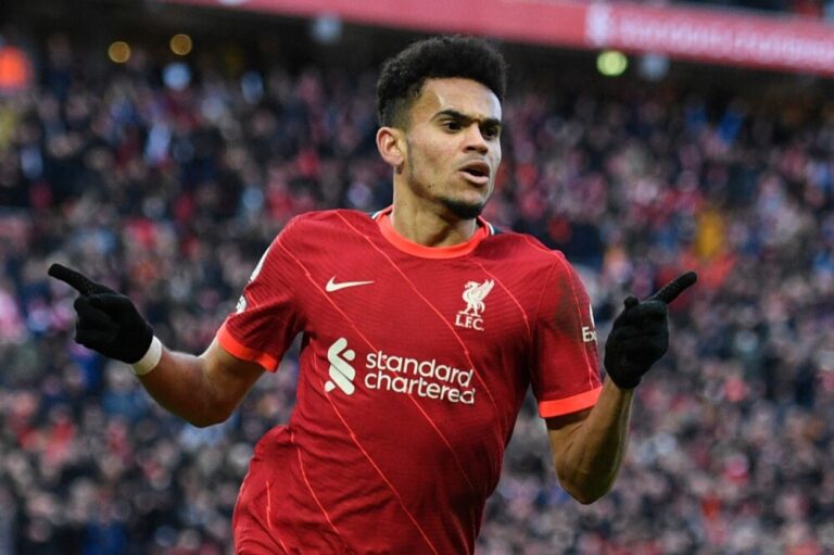 Segundo gol de Luis Díaz en Liverpool, está imparable descarga
