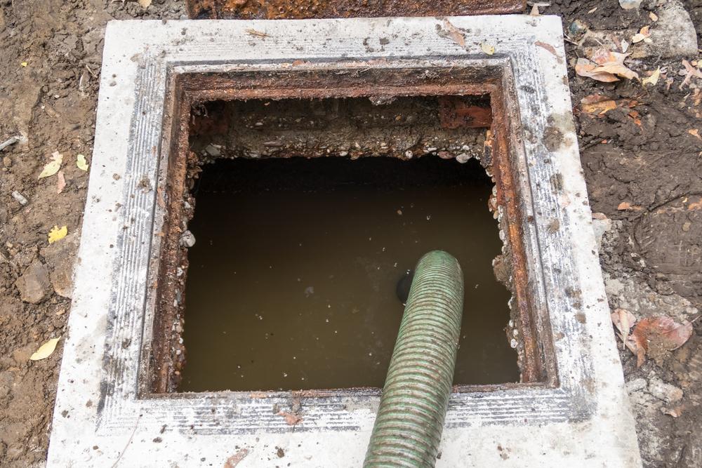 Emptying the cesspool