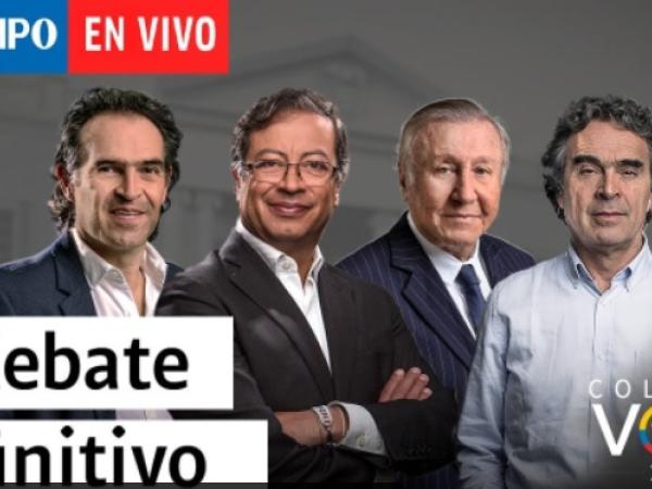 Último debate presidencial: Conozca hora y cómo verlo | RTA Noticias