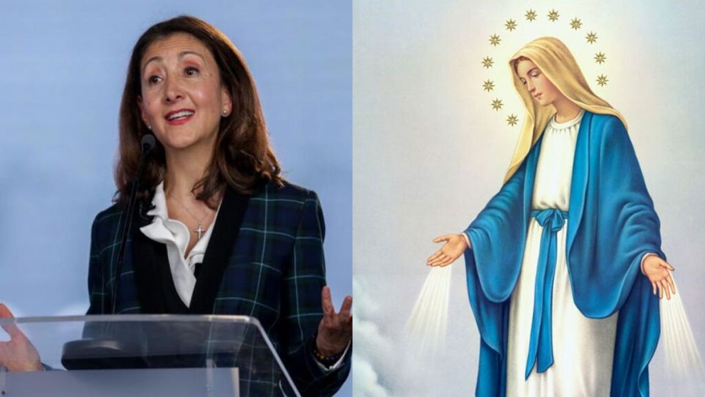 Ingrid pidió perdón a la Virgen María por lo que dijo Rodolfo | RTA Noticias