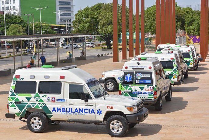 Gobernación del Cesar entregó 7 ambulancias | RTA Noticias