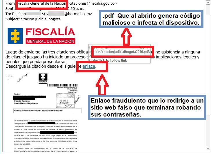 ¡Alerta! Falsos correos de citaciones judiciales. ¡Alerta! Falsos correos de citaciones judiciales. | RTA Noticias